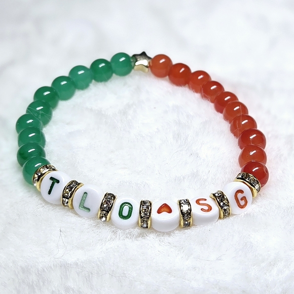 Colorful Beaded Bracelet TS12 The Life Of A Showgirl - Picture 1 of 2